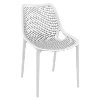 Air Bistro Set with Sky 24" Round Folding Table White S014121-WHI - 1