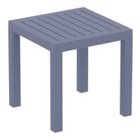 Pacific Balcony Set with Ocean Side Table Dark Gray and Black S023066-DGR-BLA - 2