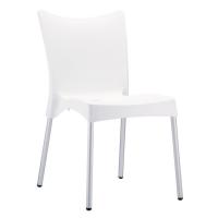 Juliette Bistro Set with Octopus 24" Round Table White S045160-WHI - 1