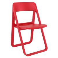 Dream Conversation Set with Sky 24" Side Table Red S079109-RED - 1