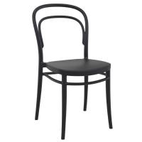 Marie Bistro Set with Octopus 24" Round Table Black S251160-BLA - 1