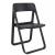ISP079-BLA Dream Folding Outdoor Chair Black 8697443551590