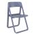 ISP079-DGR Dream Folding Outdoor Chair Dark Gray 8697443551583