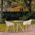ISP1024S-WHI Sky Dining Set with 2 Arm Chairs White 0787790897798
