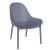 ISP103-DGR Sky Lounge Chair Dark Gray 8697443557837