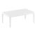 ISP104-WHI Sky Lounge Table 39" White 8697443557653
