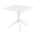 ISP106-WHI Sky Square Table 31" White 8697443550135