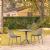 ISP1060S-DGR Air Patio Dining Set with 2 Chairs Dark Gray 0787790895596