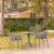 ISP1062S-DGR Air XL Patio Dining Set with 2 Arm Chairs Dark Gray 0787790896395