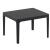 ISP109-BLA Sky Side Table 24" Black 8697443552542