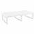ISP138-WHI Mykonos Rectangle Lounge Table White 8697443558520
