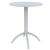 ISP160-SIL Octopus Round Bistro Table Silver Gray 8697443556915