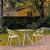 ISP7007S-WHI Pia Dining Set with 2 Chairs White 0787790896890