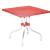 ISP770-RED Forza Square Folding Table 31" Red 8697443559572