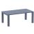 ISP774-DGR Vegas Dining Table 70" to 86" Extendable Table Dark Gray 8697443557622