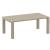 ISP774-DVR Vegas Dining Table 70" to 86" Extendable Table Taupe 8697443557639