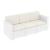 ISP833-WH Monaco Resin Patio Sofa White 8697443554904