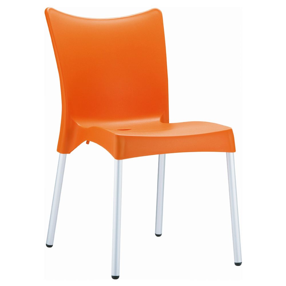 Juliette Resin Dining Chair Orange ISP045 ORA by Siesta Compamia