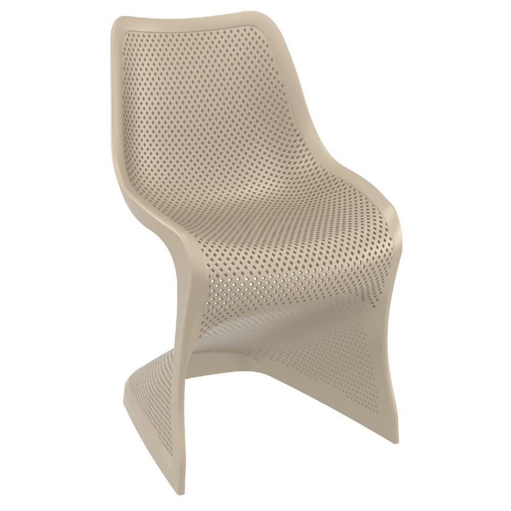 Bloom Modern Dining Chair Taupe ISP048-DVR