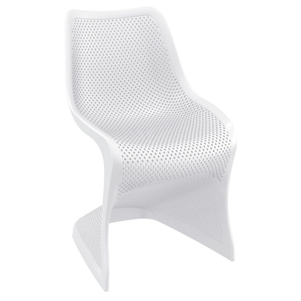 Bloom Modern Dining Chair White ISP048-WHI