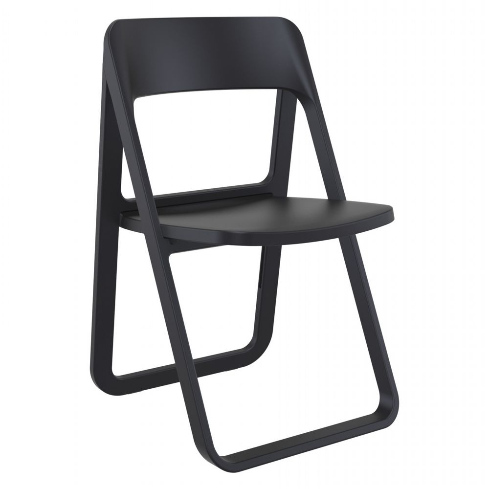 Dream Folding Outdoor Chair Black ISP079-BLA