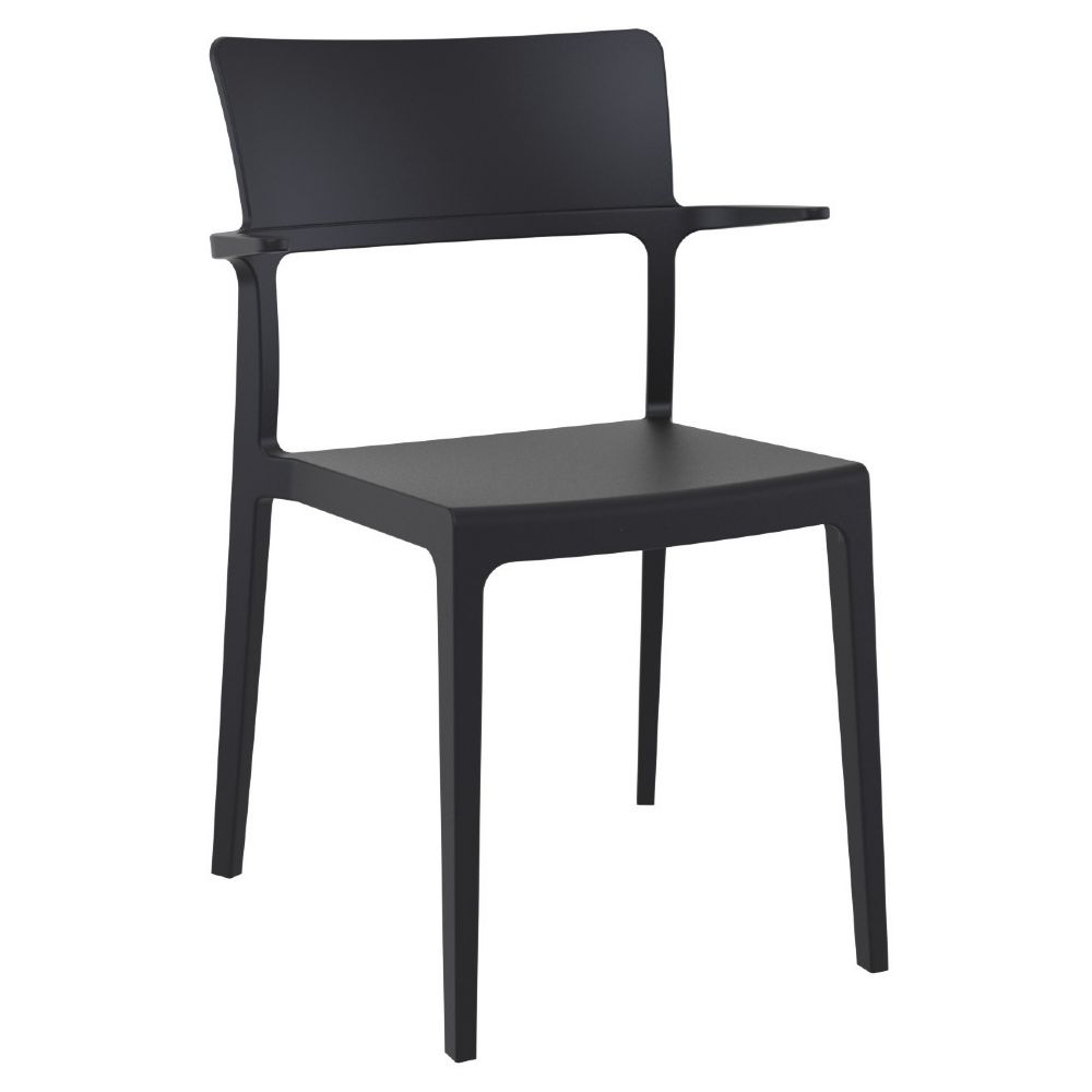 Plus Arm Chair Black ISP093-BLA