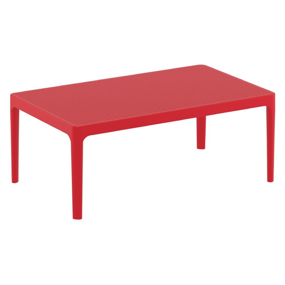 Sky Outdoor Coffee Table Red ISP104-RED