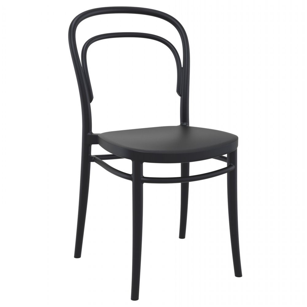Marie Resin Outdoor Chair Black ISP251-BLA