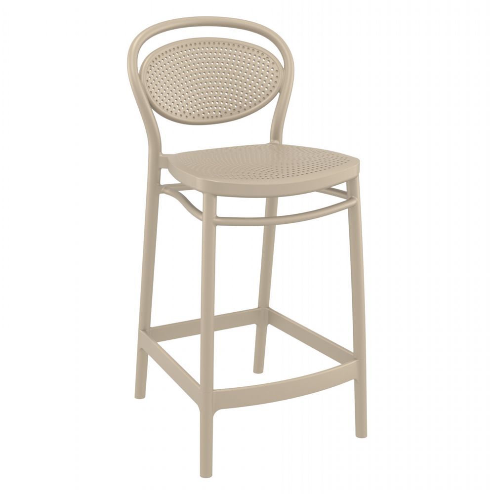 Marcel Counter Stool Taupe ISP268-DVR