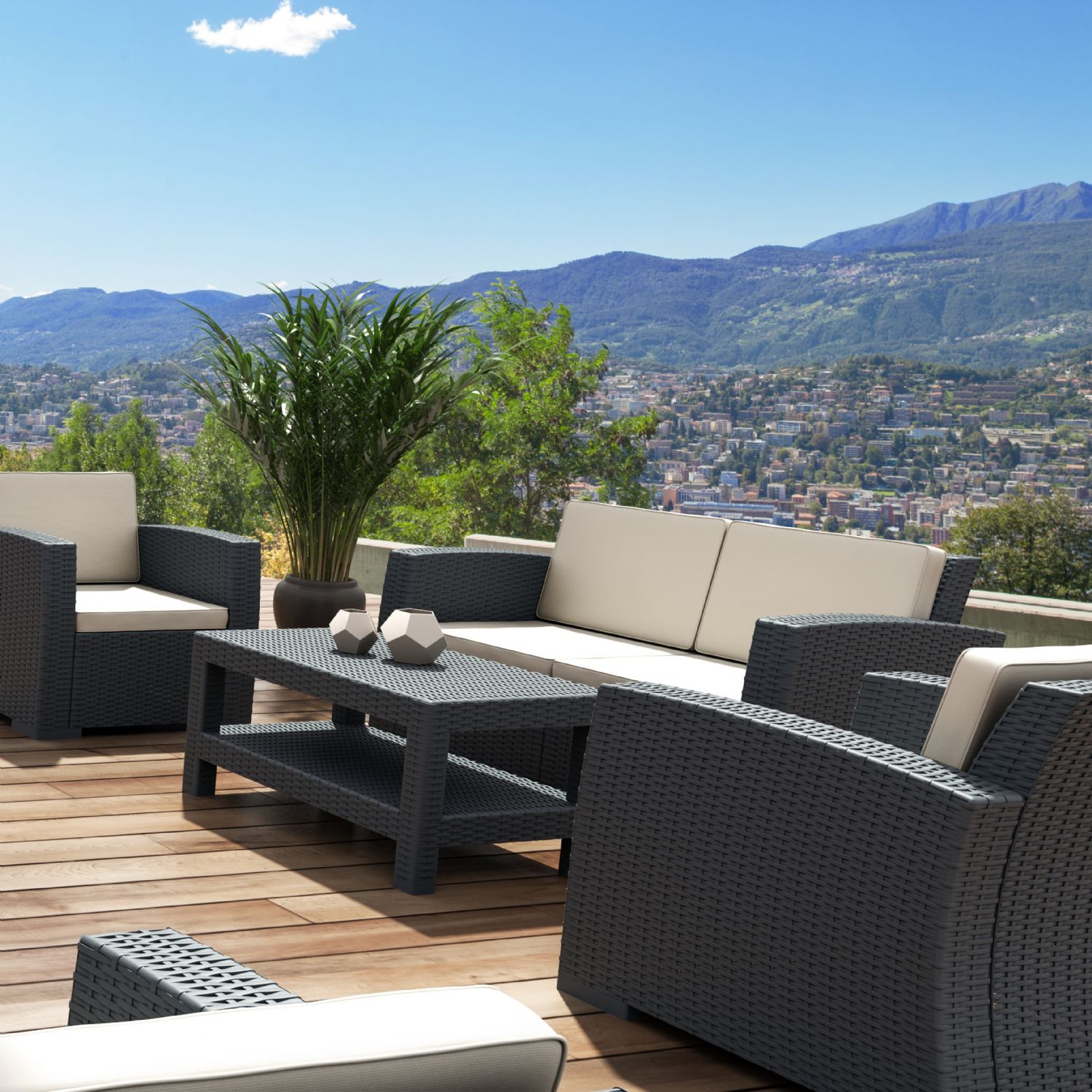 Monaco rattan deals